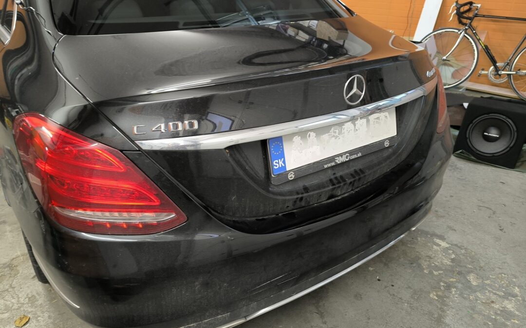 Mercedes C400 (w205) Burmester upgrade